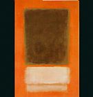 Mark Rothko Canvas Paintings - Old Gold over White